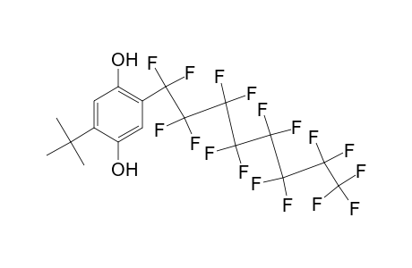 2-t-Butyl-5-(perfluorooctyl)hydroquinone
