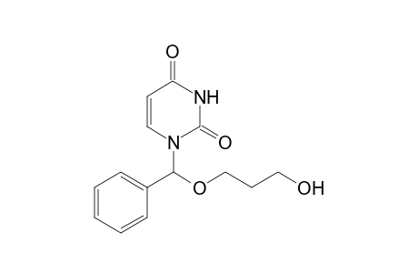 1-[3-hydroxypropoxy(phenyl)methyl]pyrimidine-2,4-dione