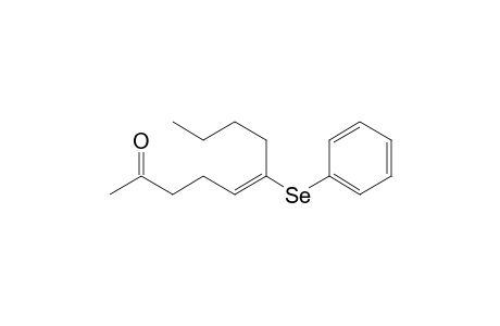 6-(Phenylseleno)dec-5-en-2-one