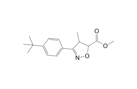 3-(4-tert-Butylphenyl)-4-methyl-4,5-dihydroisoxazole-5-carboxylic acid methyl ester