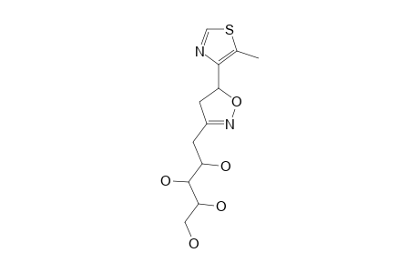 3-(2'-DEOXY-D-GLUCO-PENTITOL-1-YL)-5-(5-(4-METHYLTHIAZOLE))-2-ISOXAZOLE