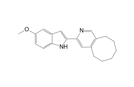 5-Methoxy-2-(5,6,7,8,9,10-hexahydrocyclooctta[c]pyridine-3-yl)-1H-indole