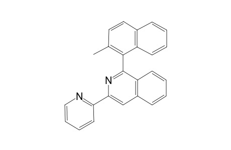 rac-1-(2-Methyl-1-naphthyl)-3-(2-pyridyl)isoquinoline