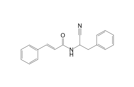 .alpha.-Benzyl-.alpha.(cinnamoylamino)acetonitrile