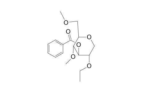 4-O-Benzoyl-2,3-O-dimethyl-6-O-ethyl-1,5-anhydroglucitol