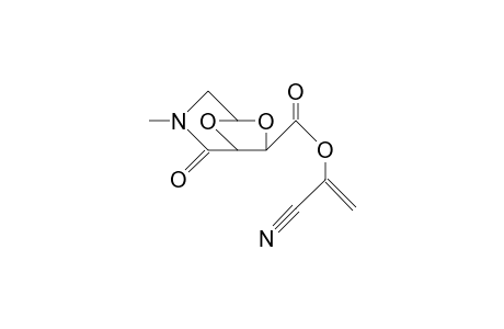(<1R,5S,7R>-3-Methyl-2-oxo-6,8-dioxa-3-azabicyclo<3.2.1>octane-7-exo-carboxylic acid) 1'-cyanovinyl ester