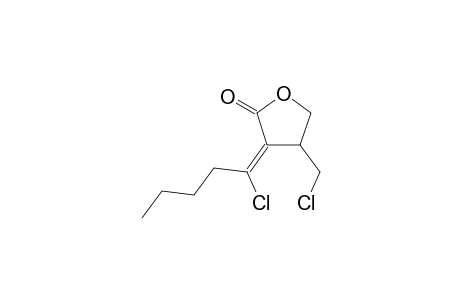 (3E)-3-(1-chloranylpentylidene)-4-(chloromethyl)oxolan-2-one