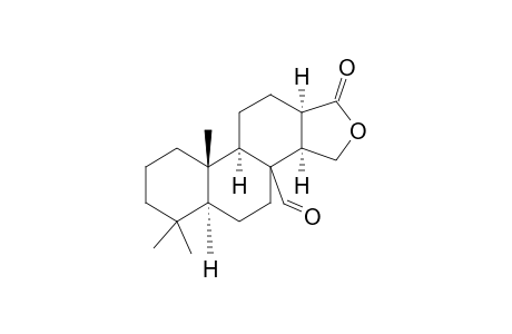 18-Nor-16-oxaandrostane-8-carboxaldehyde, 4,4-dimethyl-17-oxo-, (5.alpha.,13.alpha.)-