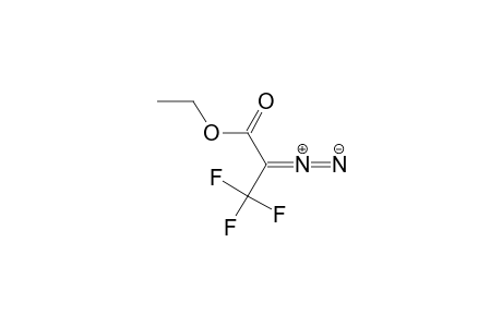 2-Diazonio-1-ethoxy-3,3,3-trifluoro-1-propen-1-olate