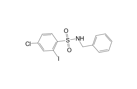 N-Benzyl-4-chloro-2-iodobenzenesulfonamide