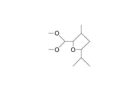 (2R,3R,5S)-2-Dimethoxymethyl-3-methyl-5-isopropyl-tetrahydrofuran
