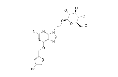 2-[O(6)-(4-BROMOTHENYL)-GUAN-9-YL]-ETHYL-BETA-D-GLUCOPYRANOSIDE