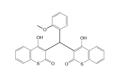 3,3'-(o-METHOXYBENZYLIDENE)BIS[4-HYDROXY-1-THIOCOUMARIN]