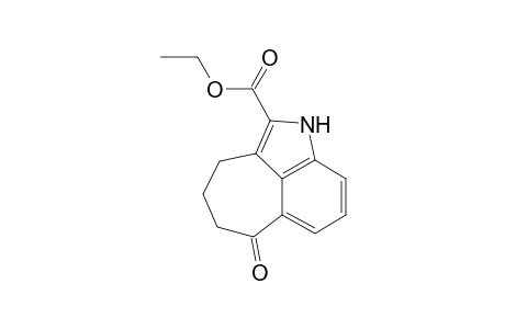 Ethyl 3,4,5,6-tetrahydro-6-oxo-1H-cyclohept[c,d]indole-2-carboxylate