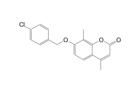 7-[(4-chlorobenzyl)oxy]-4,8-dimethyl-2H-chromen-2-one