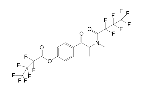 Methedrone-M (O-demethyl-) 2HFB