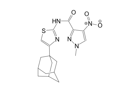 N-[4-(1-adamantyl)-1,3-thiazol-2-yl]-1-methyl-4-nitro-1H-pyrazole-3-carboxamide