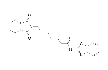 N-(1,3-benzothiazol-2-yl)-7-(1,3-dioxo-1,3-dihydro-2H-isoindol-2-yl)heptanamide