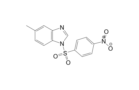 5-methyl-1-(4-nitrophenyl)sulfonyl-benzimidazole