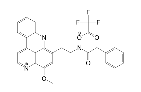 O-METHYL-STYELSAMINE-N(14)-2-PHENYLACETAMIDE-TRIFLUOROACETATE