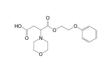3-(4-morpholinyl)-4-oxo-4-(2-phenoxyethoxy)butanoic acid