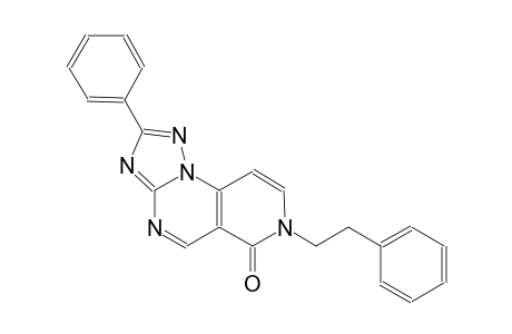 pyrido[3,4-e][1,2,4]triazolo[1,5-a]pyrimidin-6(7H)-one, 2-phenyl-7-(2-phenylethyl)-