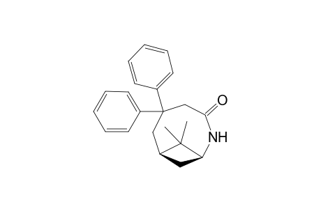(1S,7R)-2-Aza-5,5-diphenyl-8,8-dimethylbicyclo[5.1.1]nonan-3-one