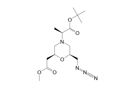 METHYL-3,7-ANHYDRO-5-AZA-8-AZIDO-5-(TERT.-BUTYL-L-ALANINYL)-2,4,5,6,8-PENTADEOXY-D-GLYCERO-D-ALLO-OCTONATE