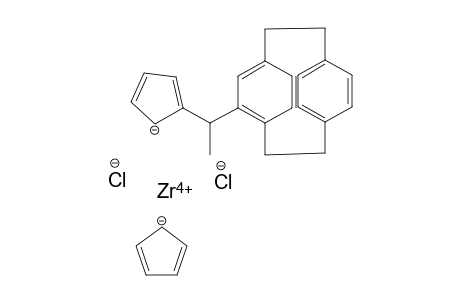 Cyclopentadienyl[1-(4-[2.2]paracyclophanyl)ethylcyclopentadienyl]zirconium Dichloride