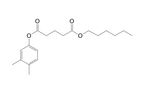 Glutaric acid, 3,4-dimethylphenyl hexyl ester