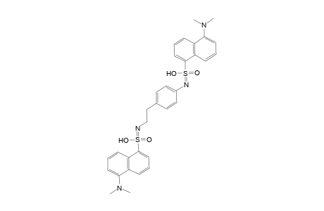 1-Naphthalenesulfonamide, 5-(dimethylamino)-N-[4-[2-[[[5-(dimethylamino)-1-naphthalenyl]sulfonyl]amino]ethyl]phenyl]-