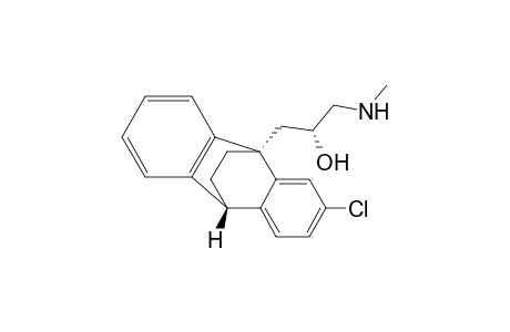 9,10-Ethanoanthracene-9(10H)-ethanol, 2-chloro-.alpha.-[(methylamino)methyl]-, [9.alpha.(R*),10.beta.]-