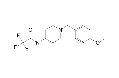 1-(4-Methoxybenzyl)-4-piperidinamine, N-trifluoroacetyl-