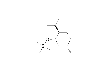 Silane, trimethyl[[5-methyl-2-(1-methylethyl)cyclohexyl]oxy]-, (1.alpha.,2.beta.,5.alpha.)-