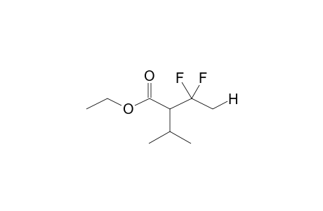 ETHYL 2-ISOPROPYL-3,3-DIFLUOROBUTANOATE