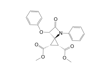 4-Aza-1,2-bis(methoxycarbonyl)-6-phenoxy-4-phenylspiro[2.3]hexan-5-one