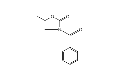 3-benzoyl-5-methyl-2-oxazolidinone