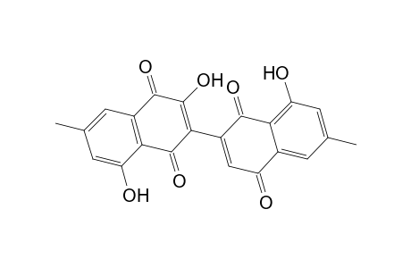 3,8,8'-Trihydroxy-6,6'-dimethyl-2,2'-binaphthalene-1,1',4,4'-tetrone