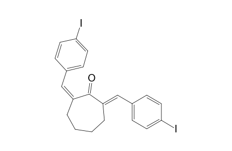 (2Z,7E)-2,7-bis(4-iodobenzylidene)cycloheptanone