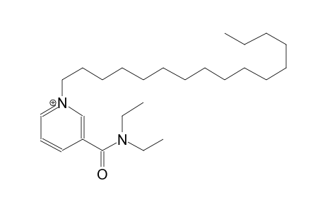 3-[(diethylamino)carbonyl]-1-hexadecylpyridinium
