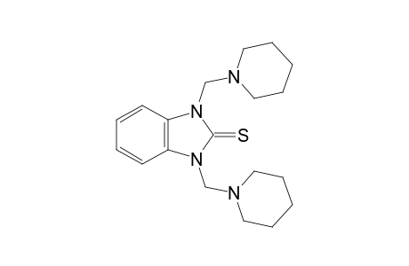 1,3-bis(piperidinomethyl)-2-benzimidazolinethione