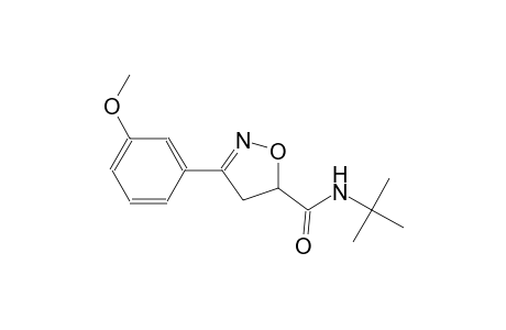 5-isoxazolecarboxamide, N-(1,1-dimethylethyl)-4,5-dihydro-3-(3-methoxyphenyl)-