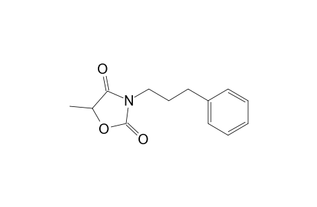 3-(3-Phenylpropyl)-5-methyloxazolidine-2,4-dione