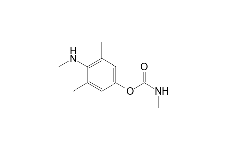 4-(methylamino)-3,5-xylyl ester of methylcarbamic acid