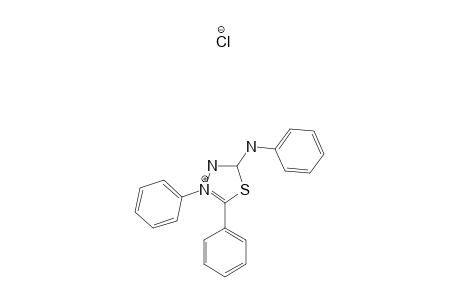 2,3-DIPHENYL-5-PHENYLAMINO-1,3,4-THIADIAZOLIUM_CHLORIDE