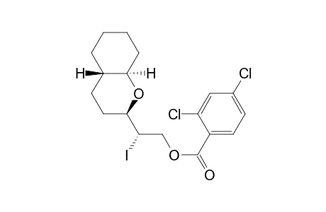 (1r*,3r*,6s*)-3-((1s*)-2-((2,4-dichlorobenzoyl)oxy)-1-iodoethyl)-2-oxabicyclo[4.4.0]decane