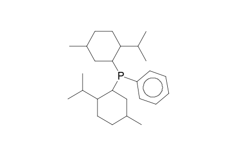 PHOSPHINE, BIS[5-METHYL-2-(1-METHYLETHYL)CYCLOHEXYL]PHENYL-, [1alpha(1R*,2S*,5R*),2beta,5alpha]-