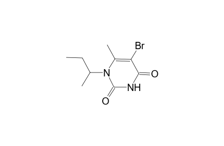 Uracil, 5-bromo-1-sec-butyl-6-methyl-