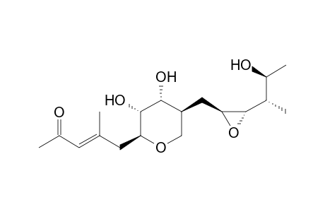 (E)-5-[(2S,3R,4R,5S)-3,4-bis(oxidanyl)-5-[[(2S,3S)-3-[(2S,3S)-3-oxidanylbutan-2-yl]oxiran-2-yl]methyl]oxan-2-yl]-4-methyl-pent-3-en-2-one