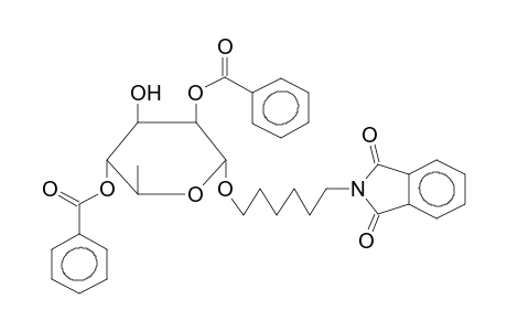 6-PHTHALIMIDOHEXYL 2,4-DI-O-BENZOYL-ALPHA-L-RHAMNOPYRANOSIDE